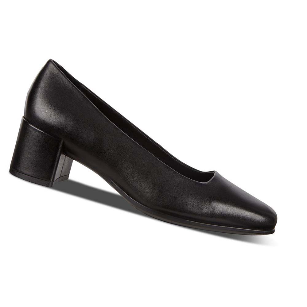 Ecco Shape 35 Squareds Pumps Dame Svarte | NO 160OKI